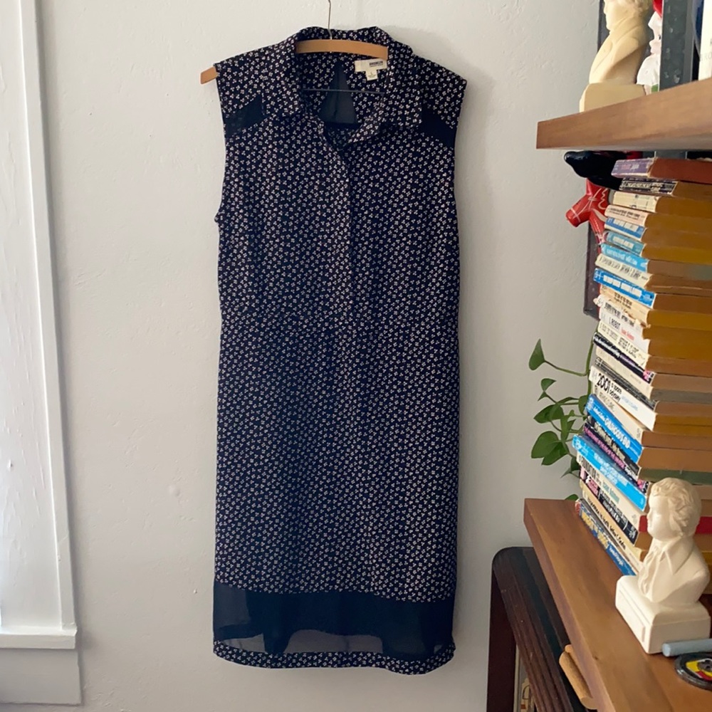 Brooklyn Industries Floral Dress Large w/Pockets